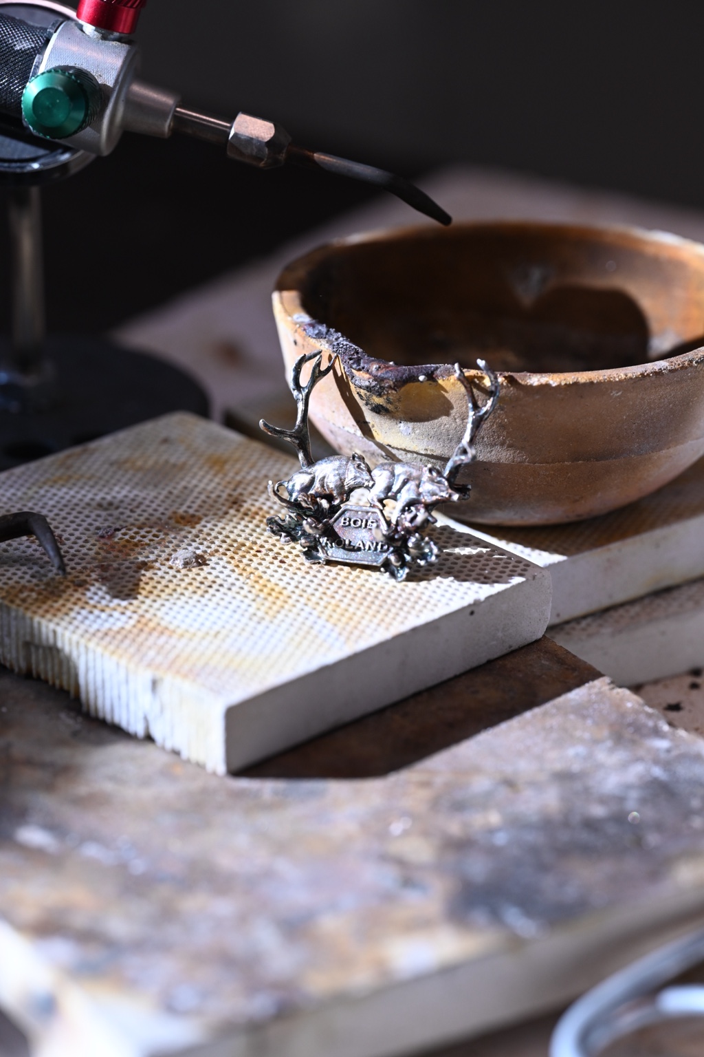 Bois Roland — à l’atelier