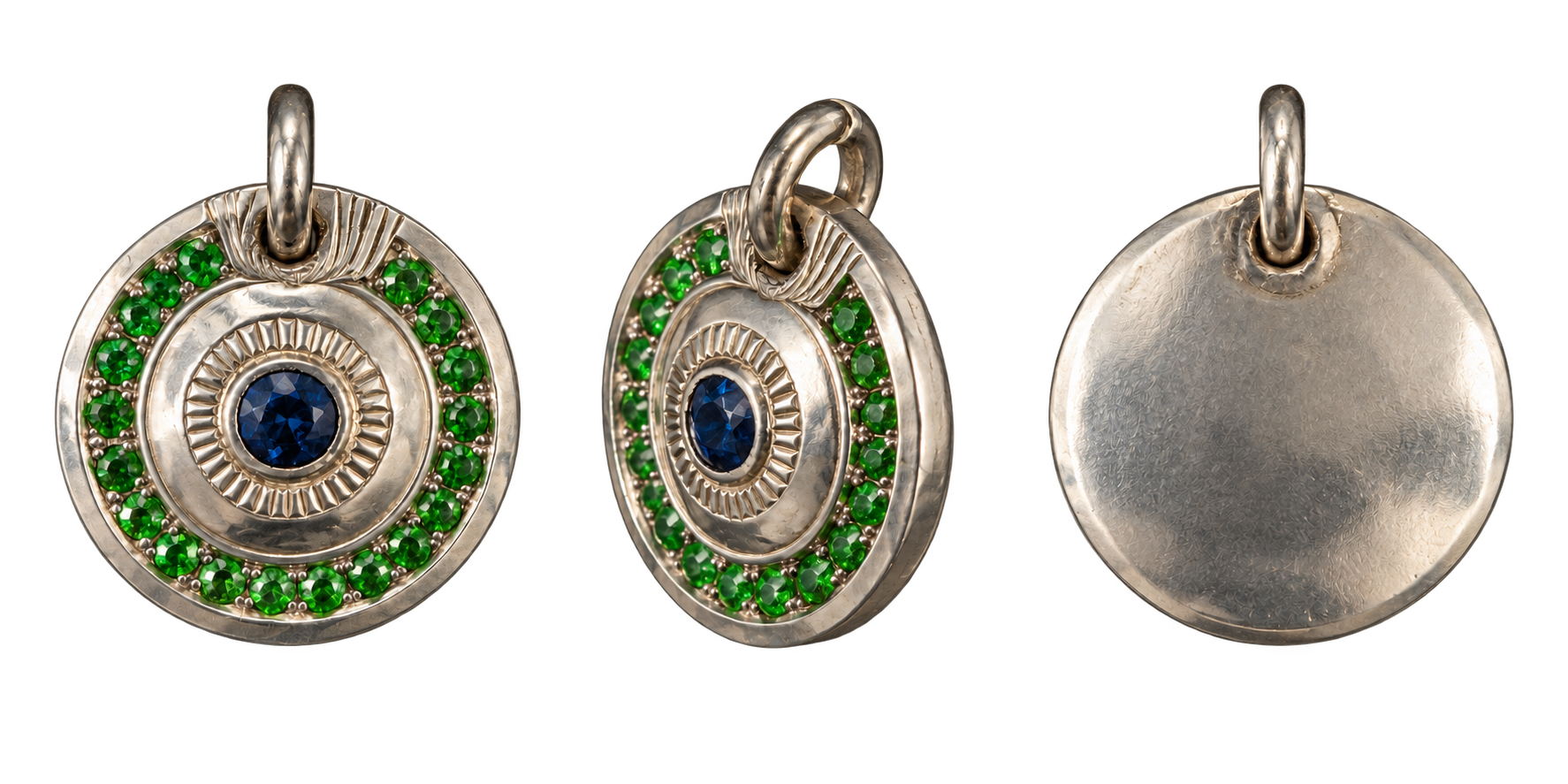 Saphir & tsavorites